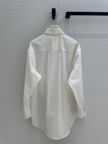 Loewe 25 Shirt White Cotton