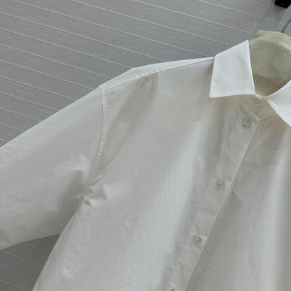 Loewe 25 Shirt White Cotton