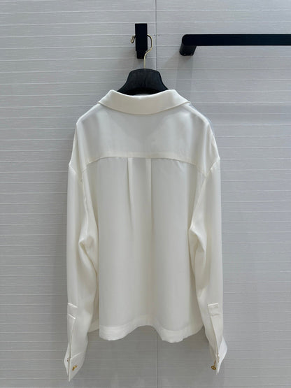 Loewe Shirt White Acetate Fiber