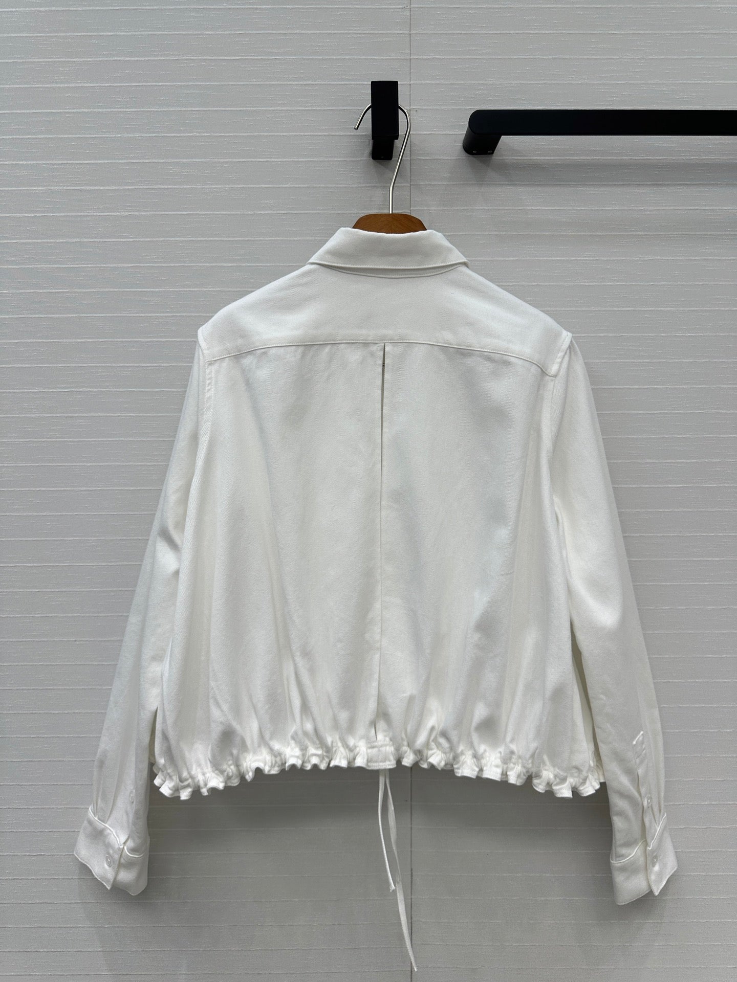 Loewe Shirt Jacket White Cotton