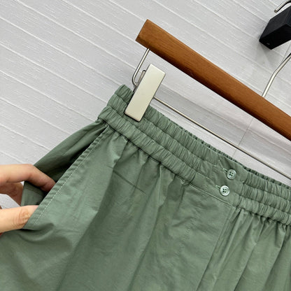 Loewe Short Green Cotton