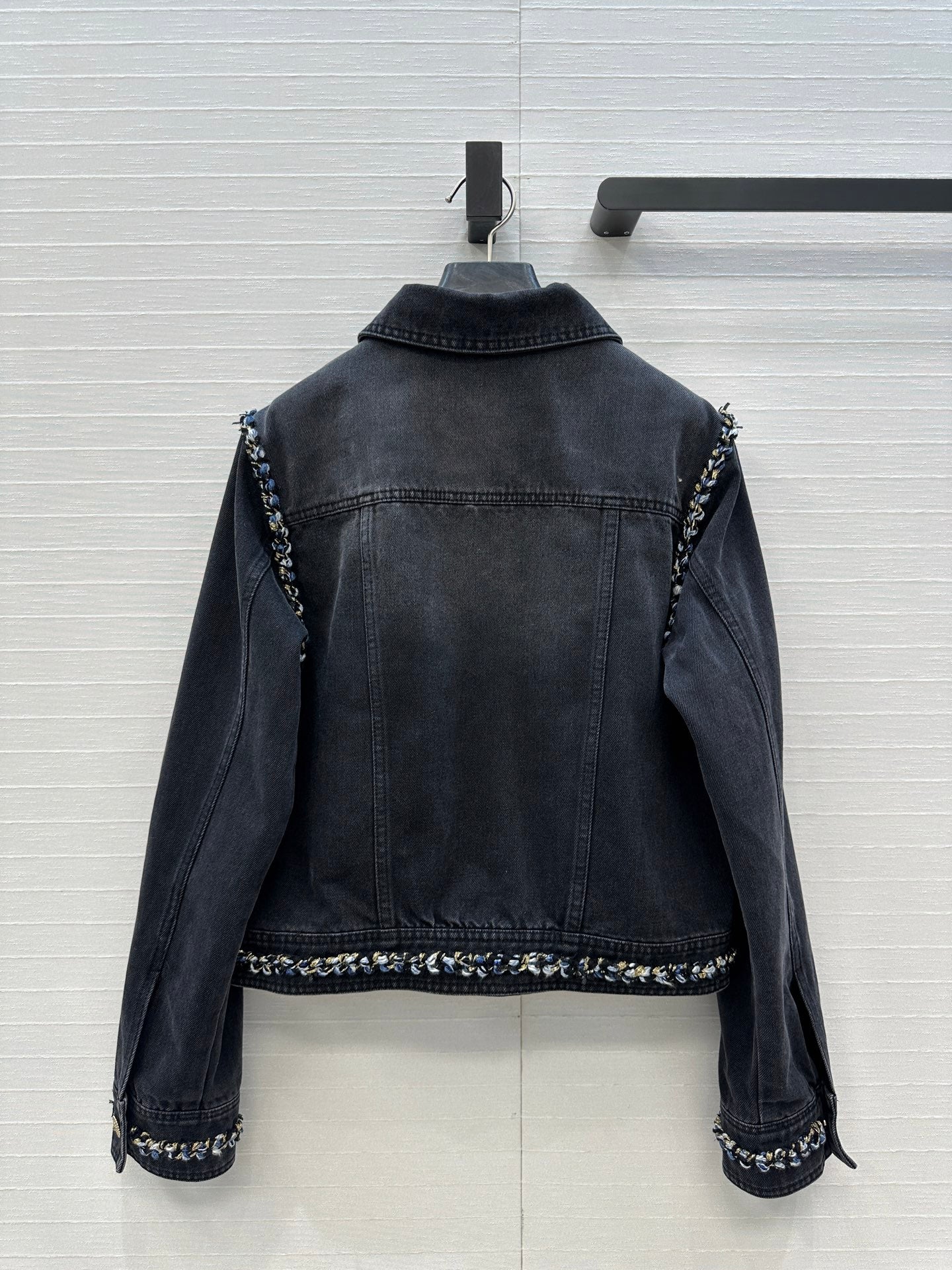 CC 25 Denim Jacket Black Cotton