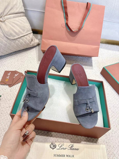 LP 25 Summer Charm Sandal 55 Rock Blue Suede