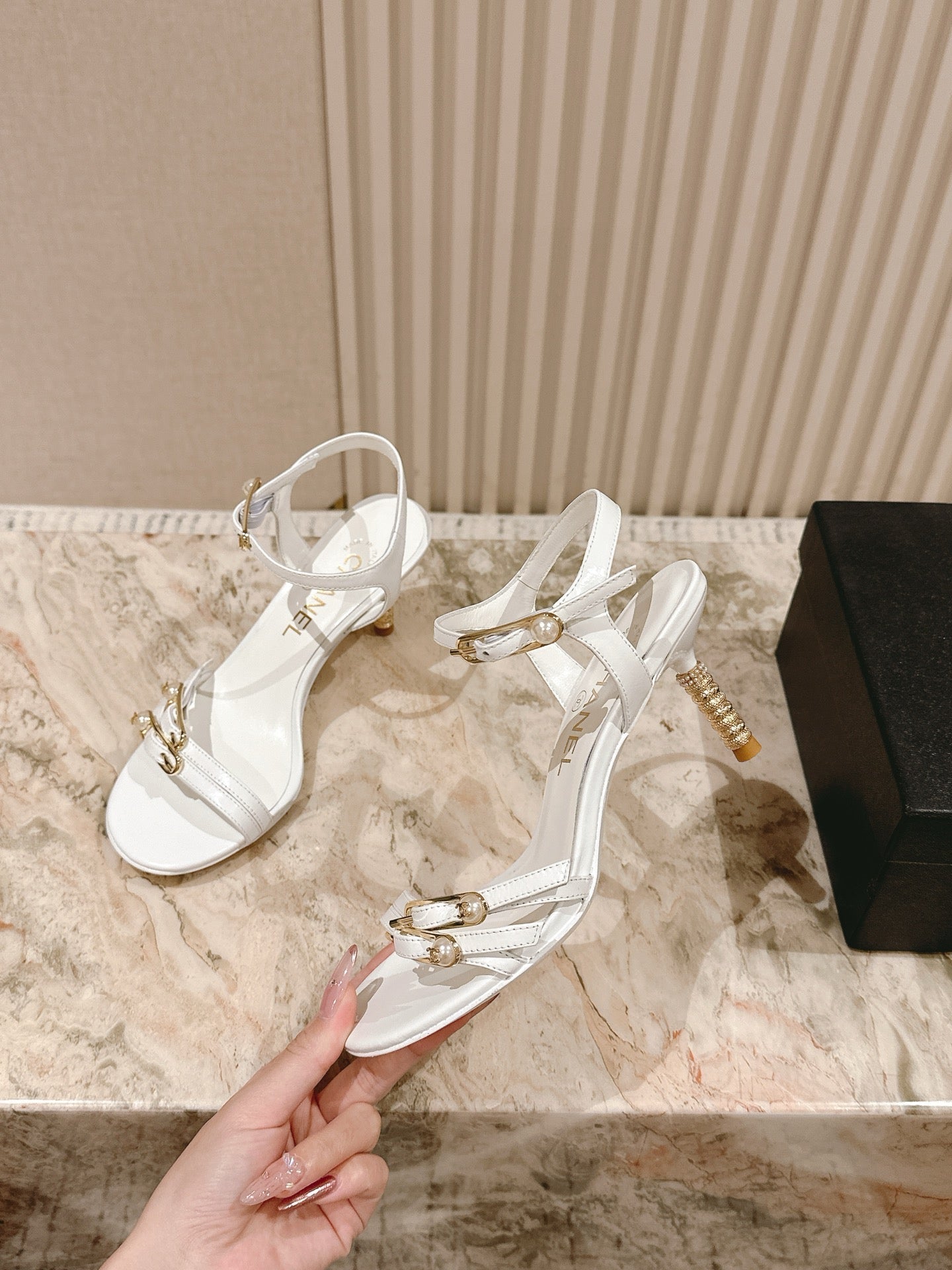 CC 25 Sandal Heels Sheepskin 267851