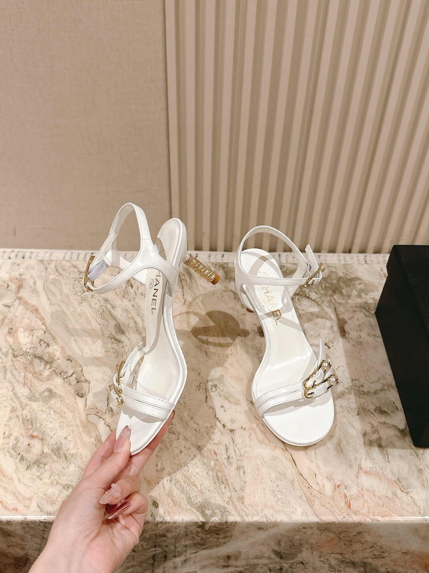 CC 25 Sandal Heels Sheepskin 267851