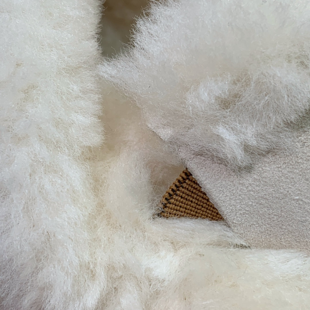 LP Open Walk Chukka Boot Cream Suede Lamb Fur