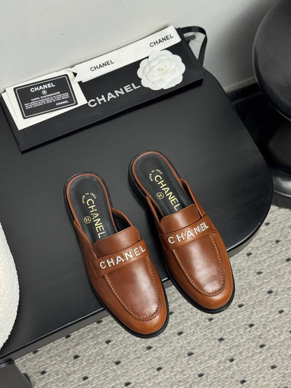 CC 25 Mules Brown Cowhide 329801