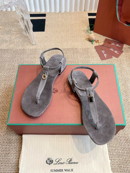LP 25C Mindil Sandal  Koala Brown Suede 208098
