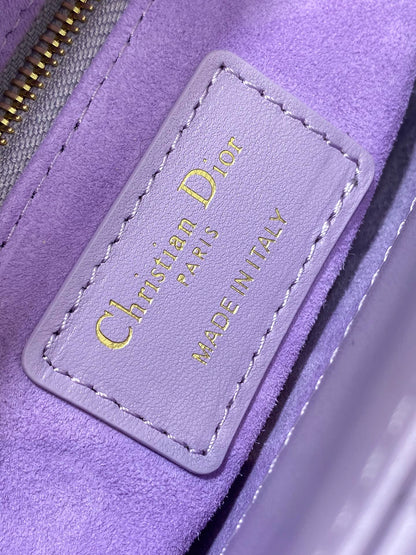 Lady Bag 17cm Violet Lambskin
