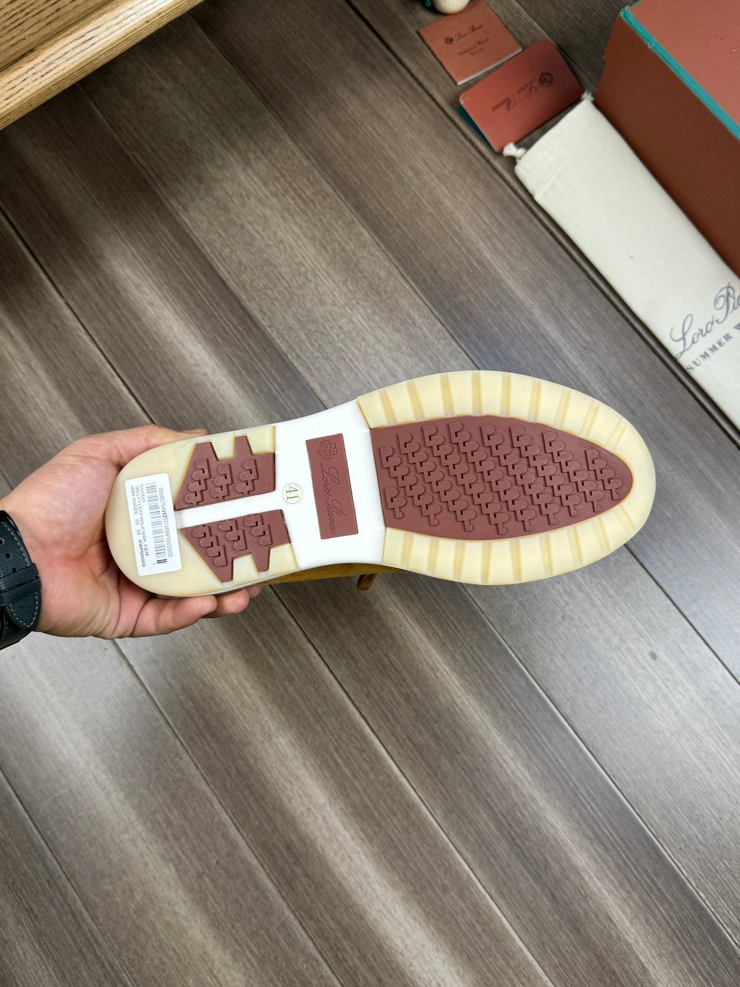 LP BERGEN SNEAKER SAFFRON SUEDE