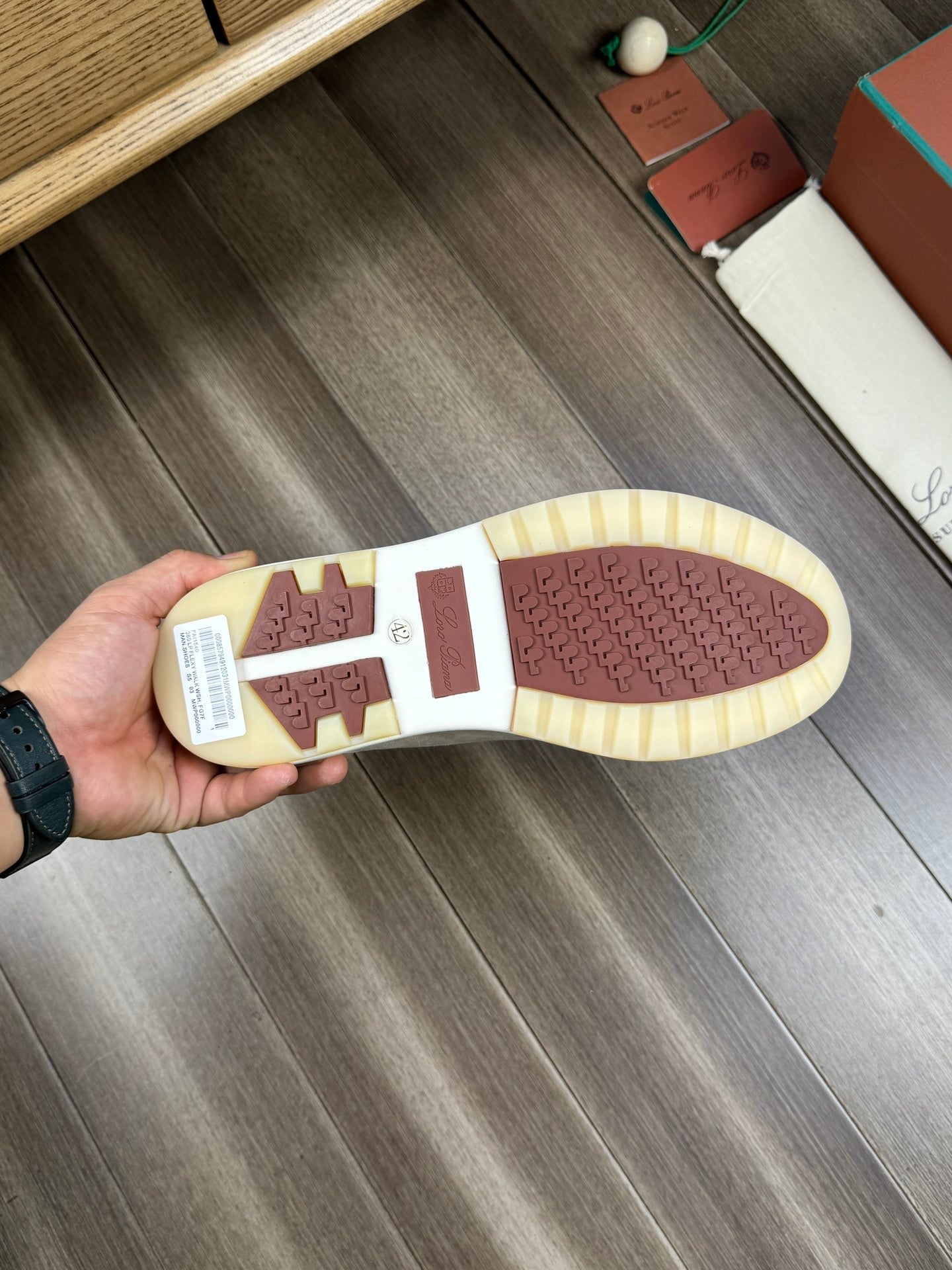 LP BERGEN SNEAKER PALE GRAY SUEDE