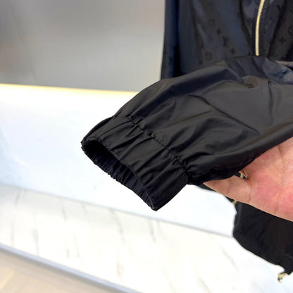 LV BLACK MONOGRAM WINDBREAKER 238894