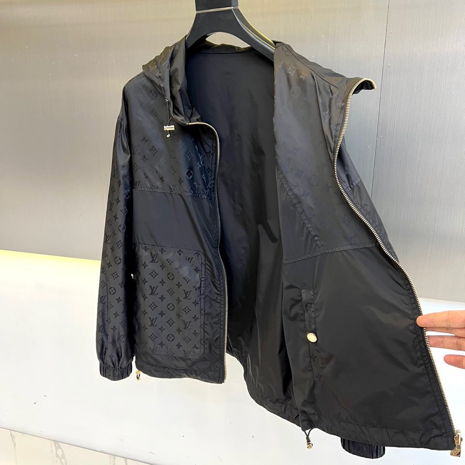 LV MONOGRAM WINDBREAKER BLACK 238895