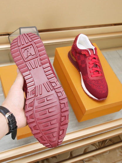 LV CLASSIC SNEAKER GARNET RED DAMIER