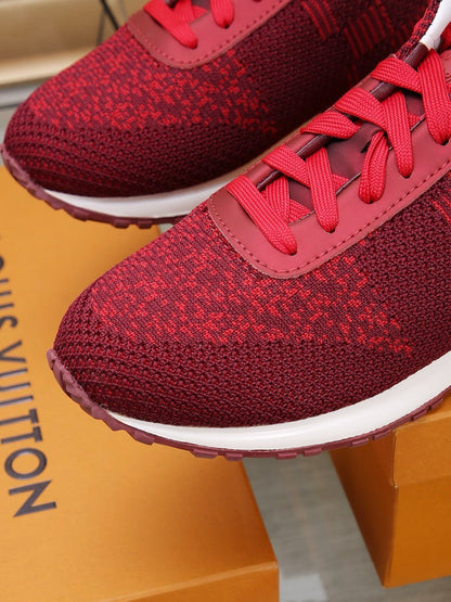 LV CLASSIC SNEAKER GARNET RED DAMIER