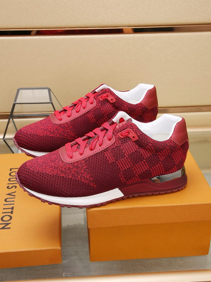 LV CLASSIC SNEAKER GARNET RED DAMIER