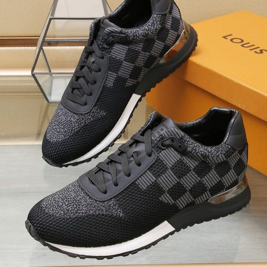 LV CLASSIC SNEAKER IN BLACK MIX GREY DAMIER