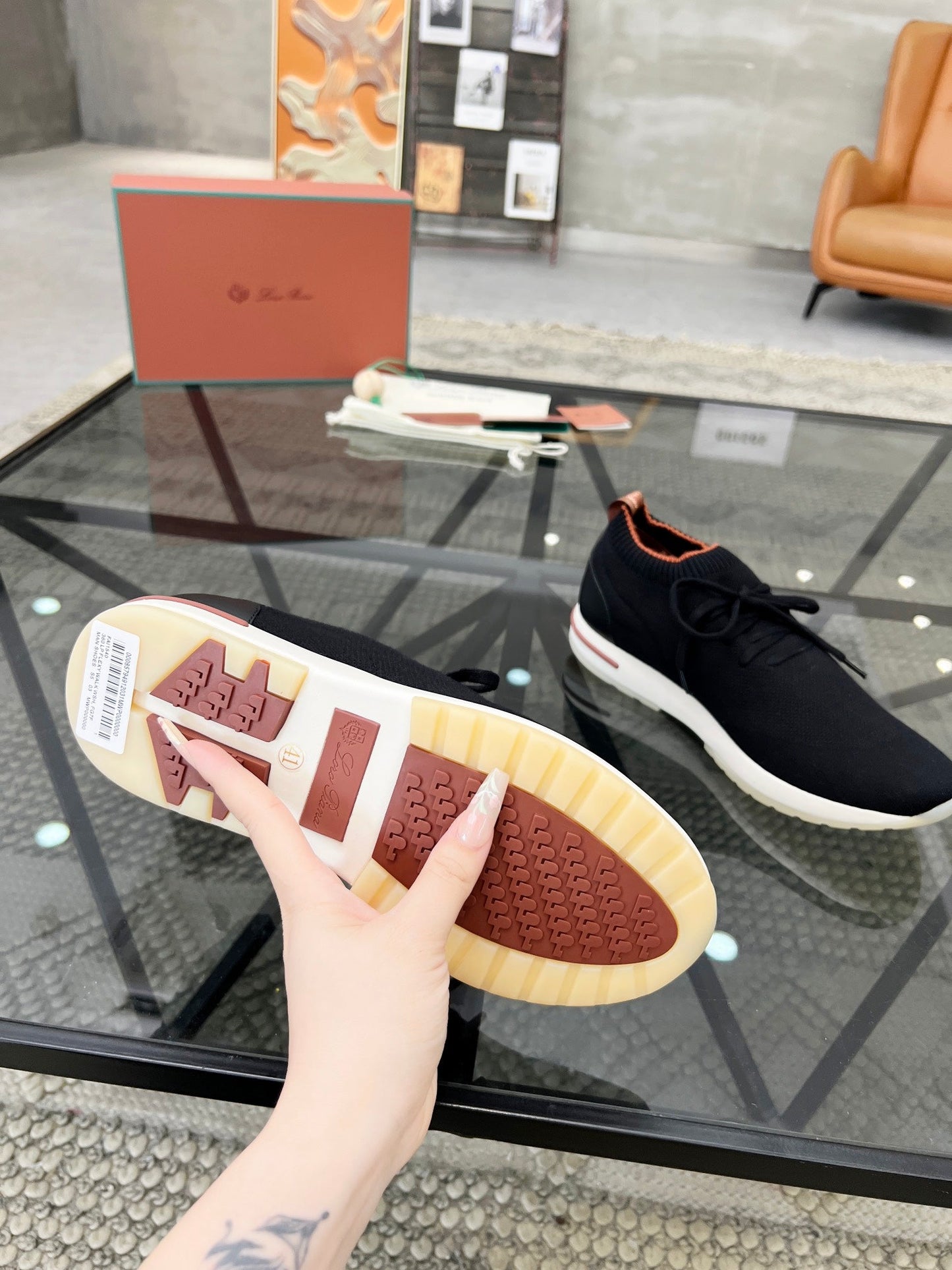 LP 360 LP FLEXY WALK SNEAKER BLACK WOOL
