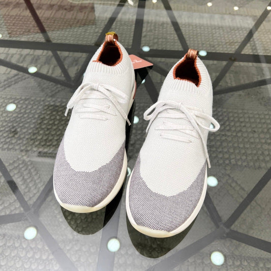 LP 360 LP FLEXY WALK SNEAKER WHITE AND GRAY WOOL