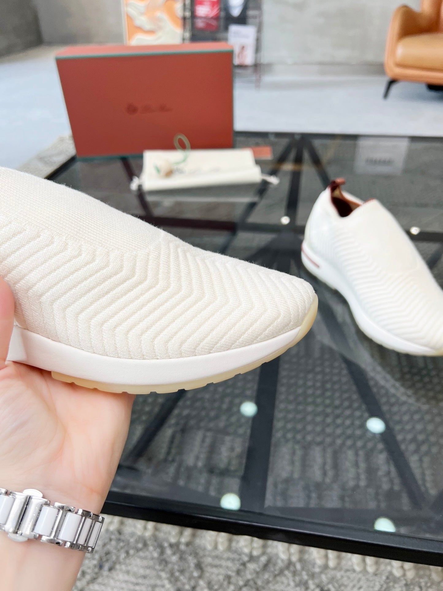 LP 360 FLEXY ACTIVE SNEAKER CREAMY WHITE WOOL