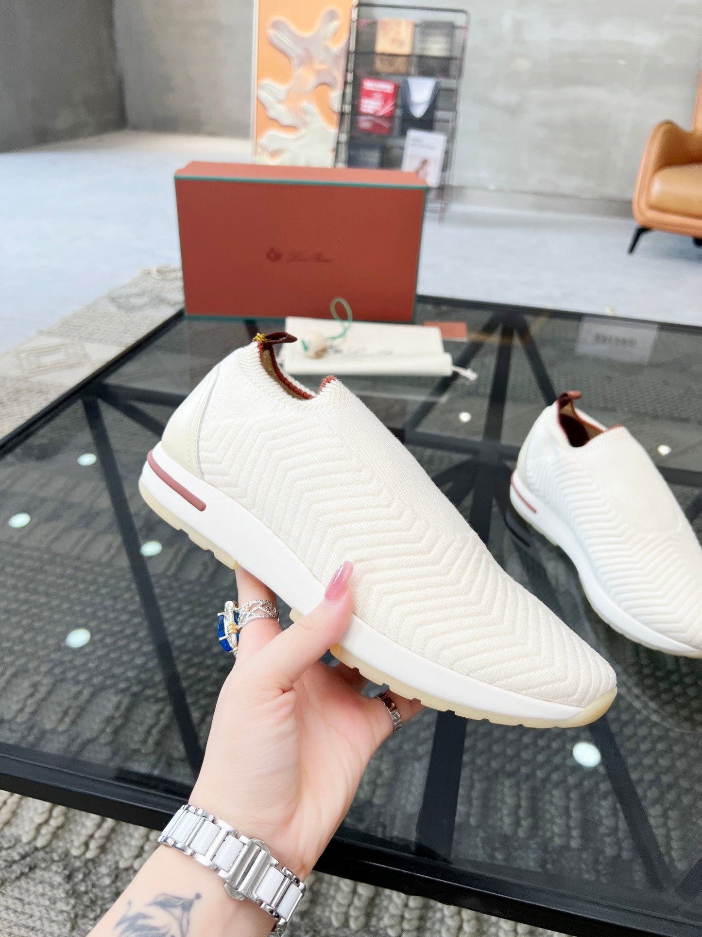 LP 360 FLEXY ACTIVE SNEAKER CREAMY WHITE WOOL