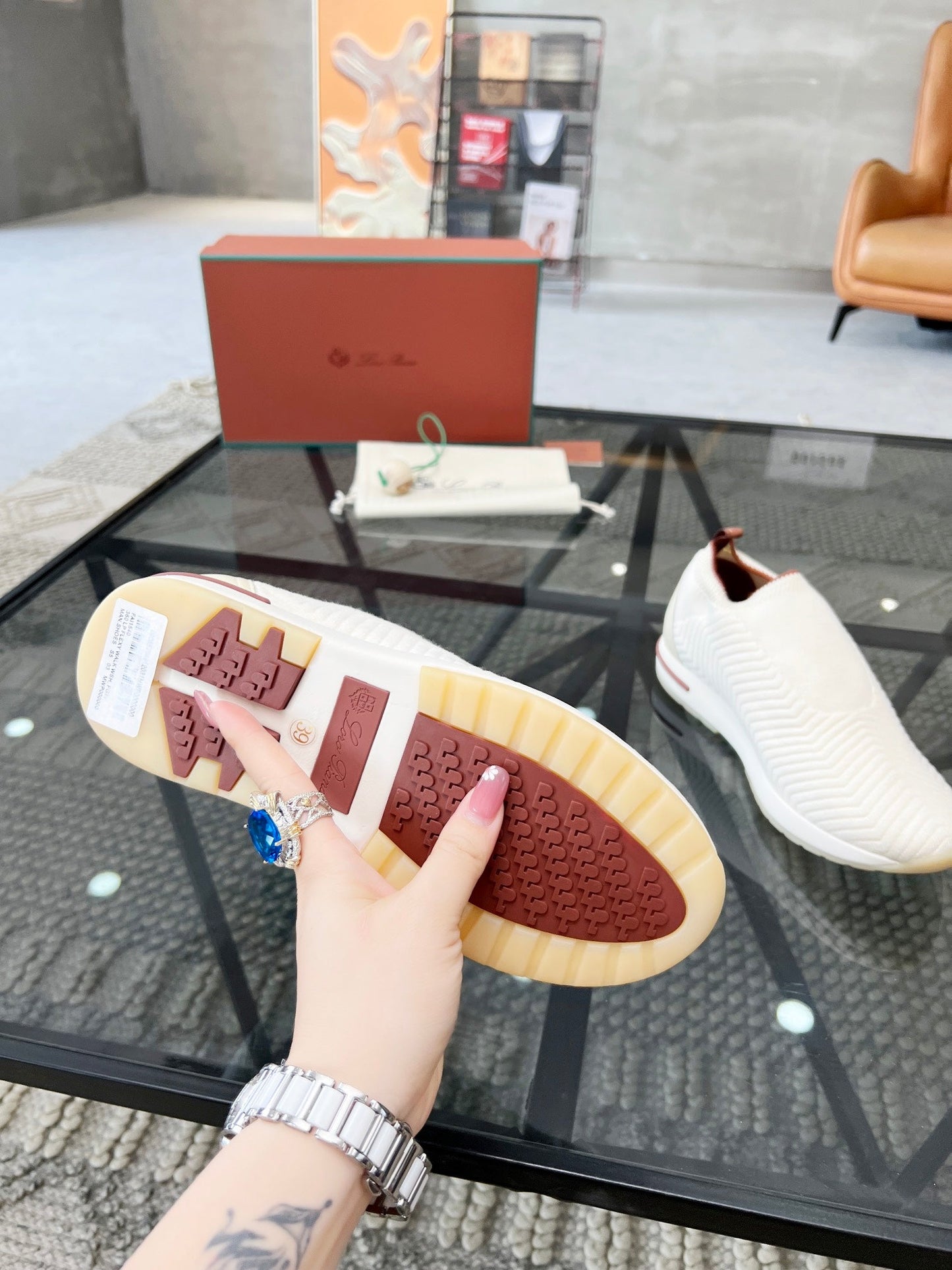 LP 360 FLEXY ACTIVE SNEAKER CREAMY WHITE WOOL