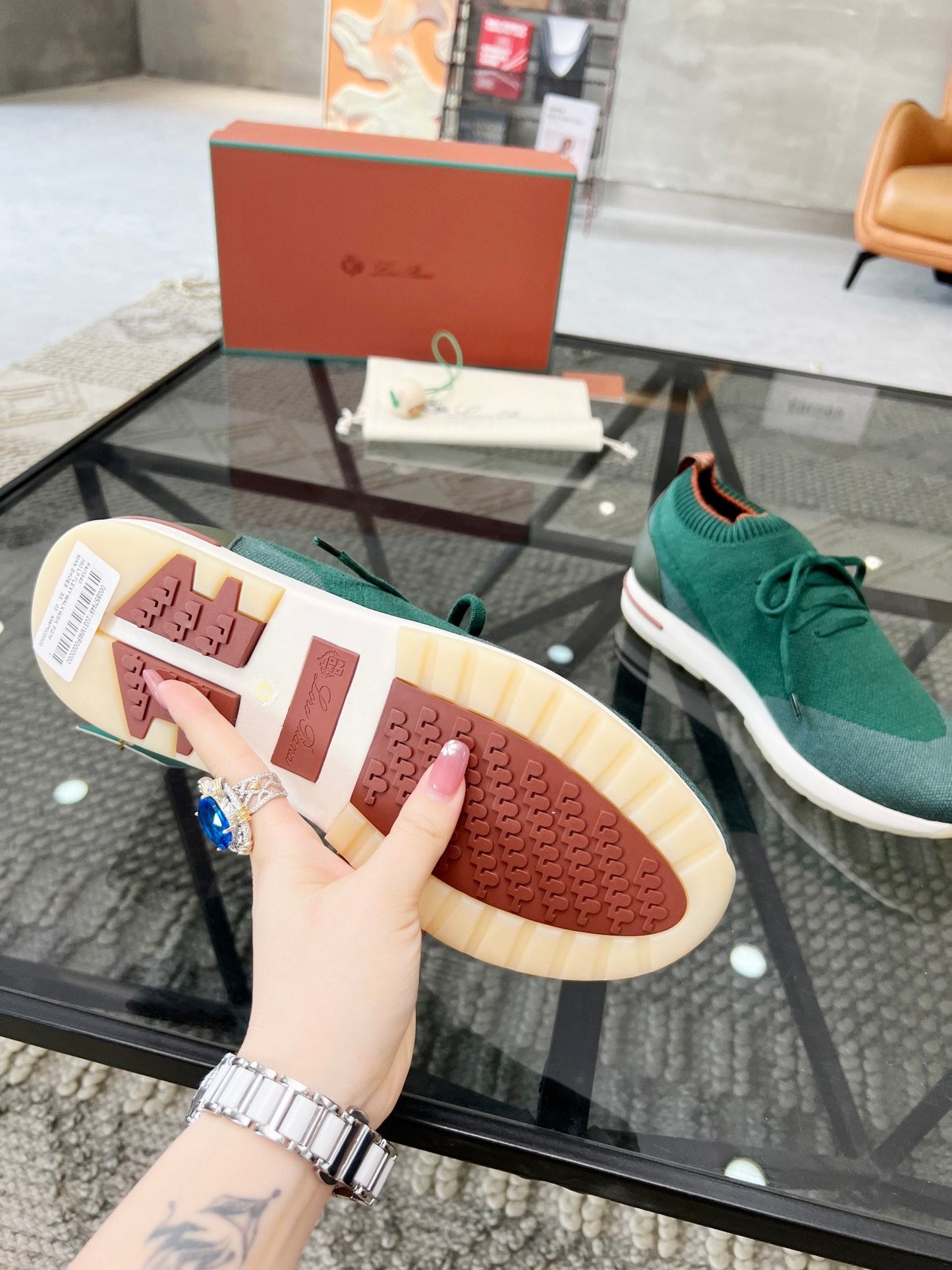 LP 360 LP FLEXY WALK SNEAKER OCEAN WOOL