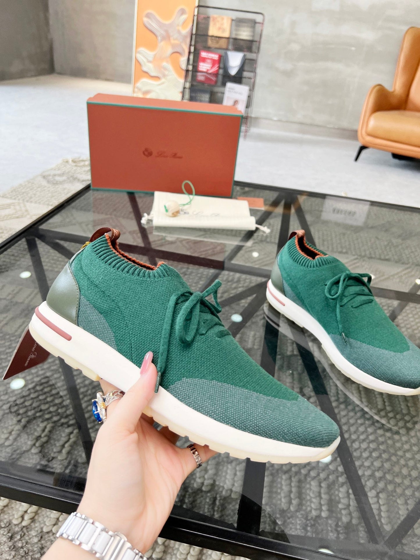 LP 360 LP FLEXY WALK SNEAKER OCEAN WOOL