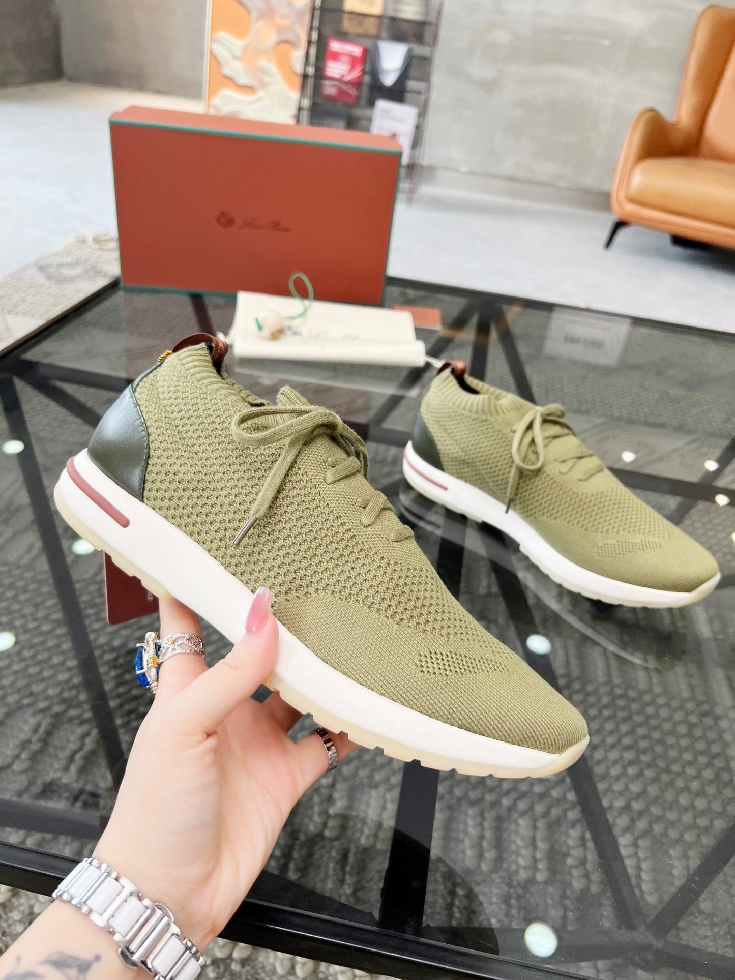 LP 360 FLEXY WALK SNEAKER MOSS WOOL