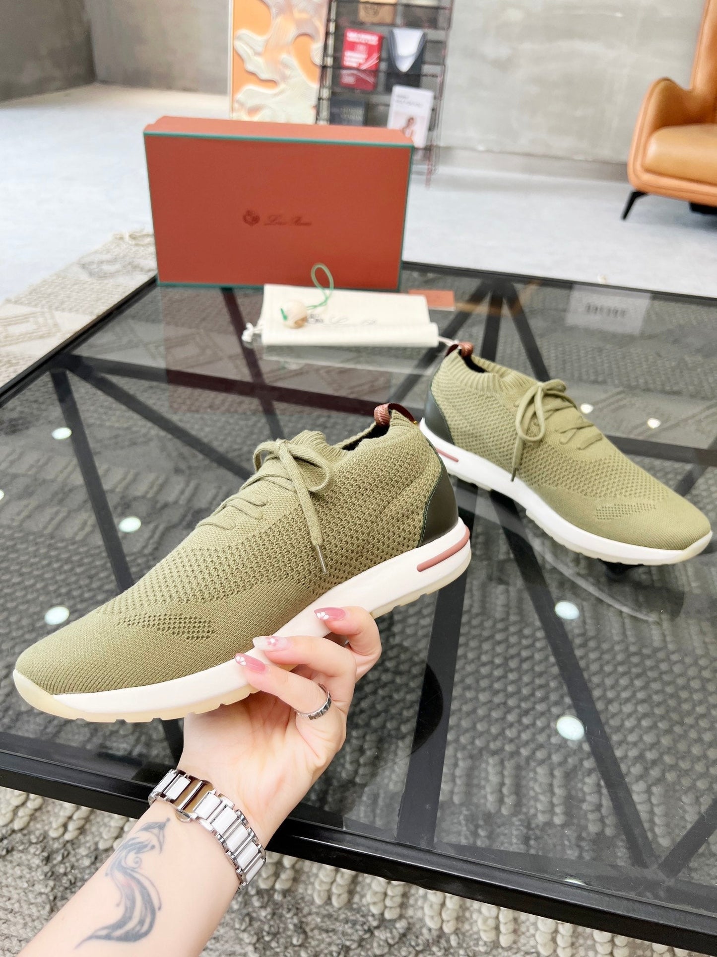 LP 360 FLEXY WALK SNEAKER MOSS WOOL