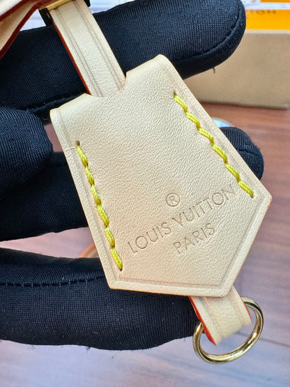 LV Nano Speedy 27cm White Multicolore Monogram Canvas 330435
