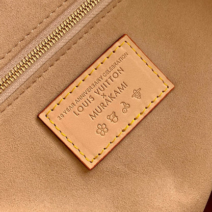 LV OnTheGo Monogram Bag Multicolor Canvas Cowhide 240930