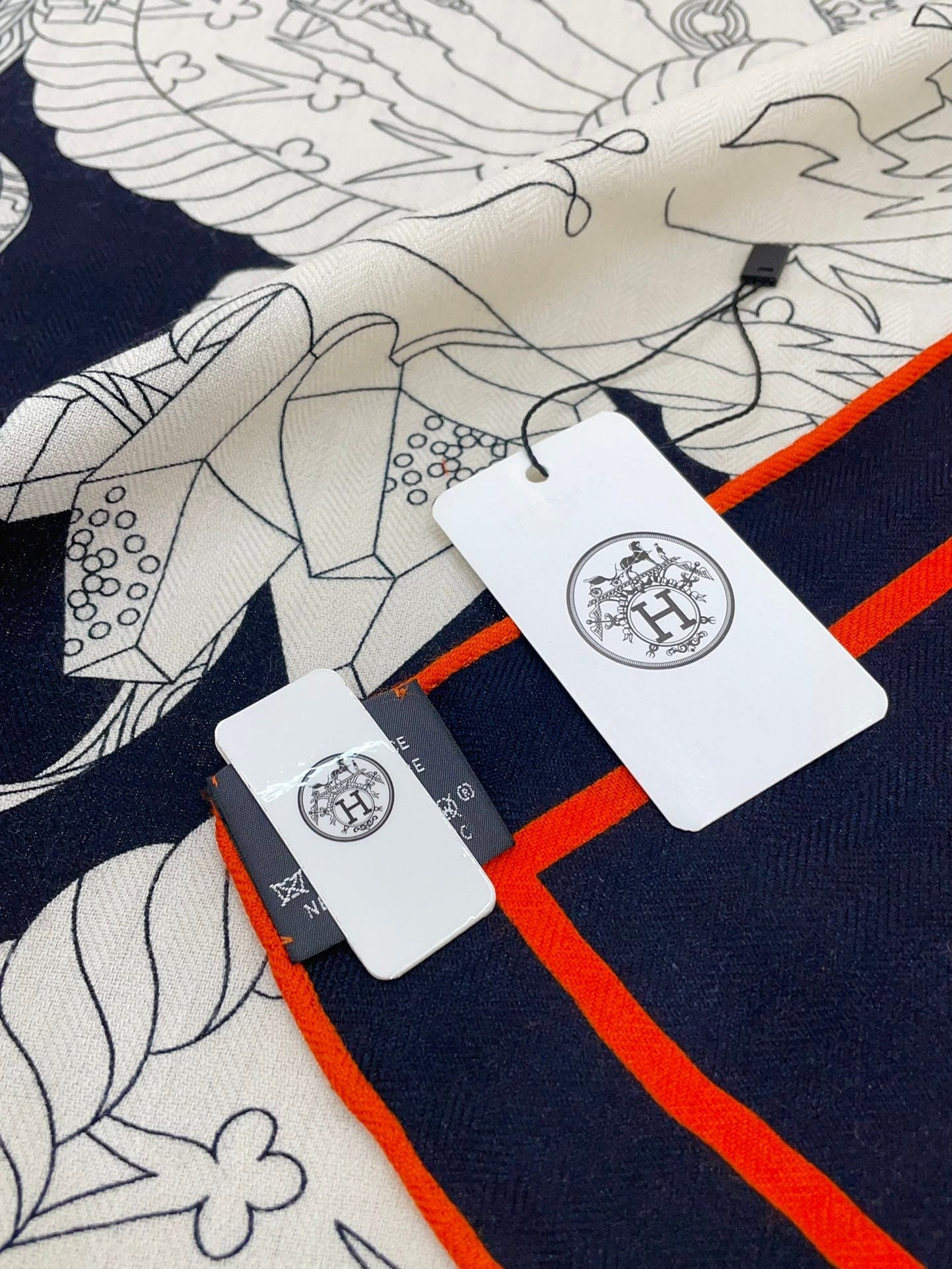 Le Sacre Des Saisons Scarf 140 CM In Colorful Cashmere And Silk 300430