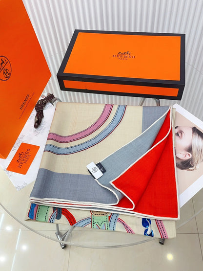 Brides De Gala Forever Scarf 140 CM In Colorful Cashmere And Silk 337143