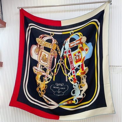 Brides De Gala Forever Scarf 140 CM In Colorful Cashmere And Silk 337145