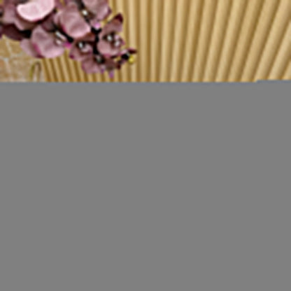 alaia ballet flat stud in fishnet gold metalic lambskin