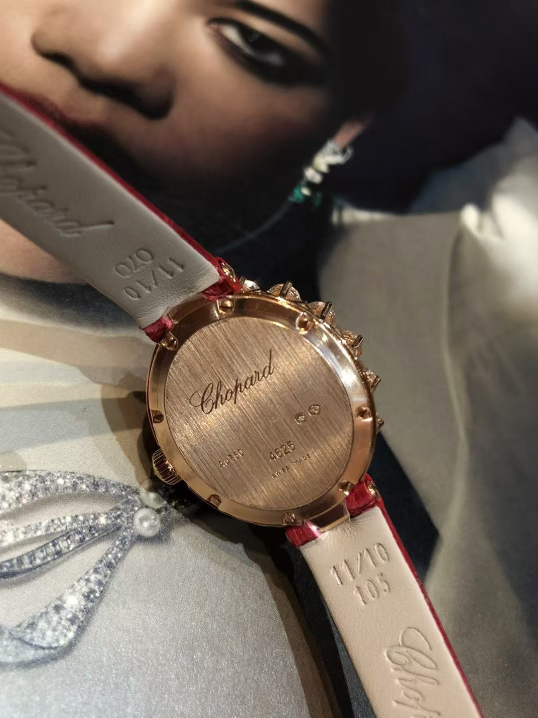 LHeure Du Diamant 27mm Diamond MOP Pearl Dial