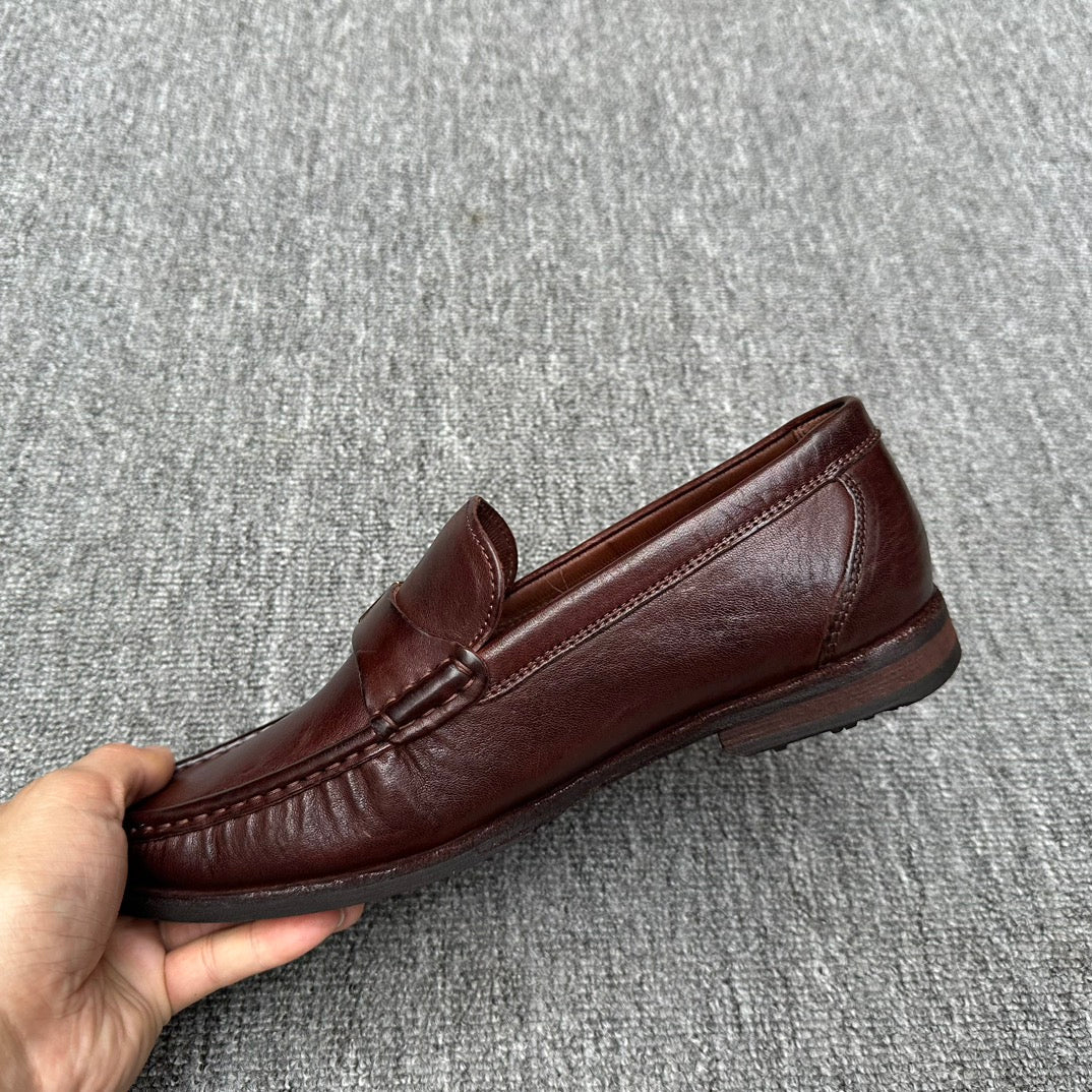 LV LOAFER IN DEEP BROWN CALFSKIN