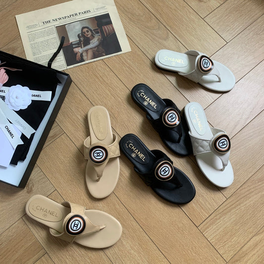 CC 25 Thong Slippers Multicolor Original Custom Material 307013