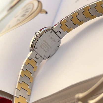 Baignoire 23mm Two-Tone Yellow Gold Diamond Bezel