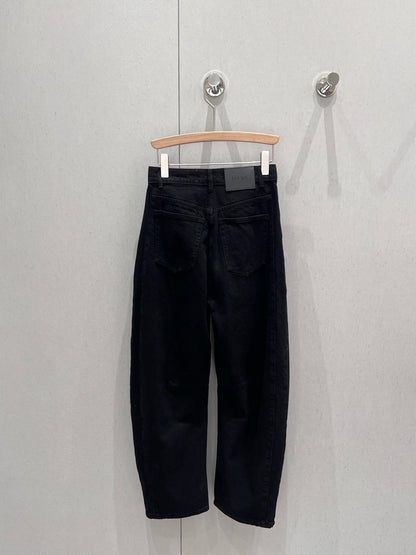 Loewe 25 Scrimitar Pants Black Cotton