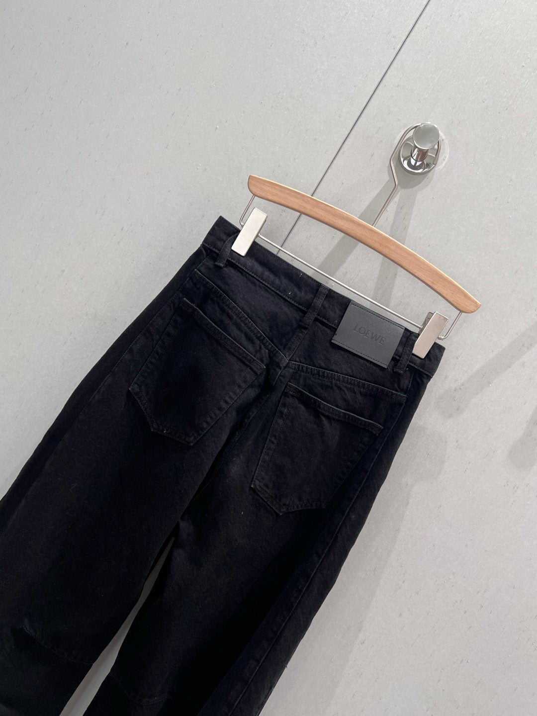 Loewe 25 Scrimitar Pants Black Cotton