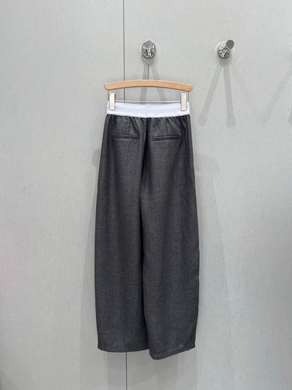 Loewe 25 Print Ribbed Waist Trousers Cotton