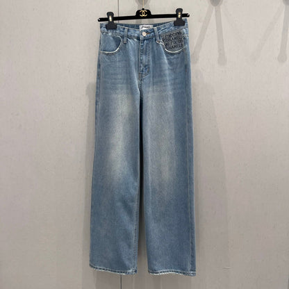 CC 25 Jeans Blue Denim Cotton