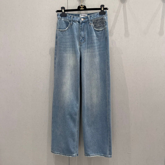 CC 25 Jeans Blue Denim Cotton