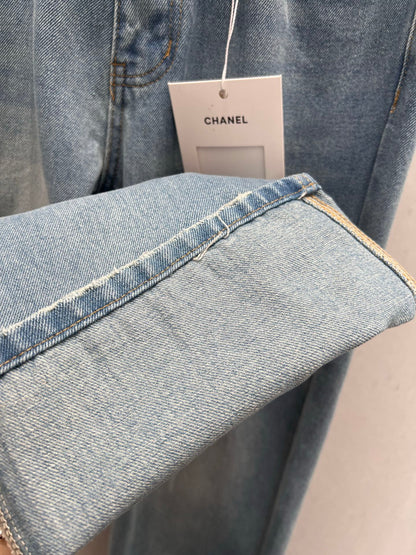 CC 25 Jeans Blue Denim Cotton