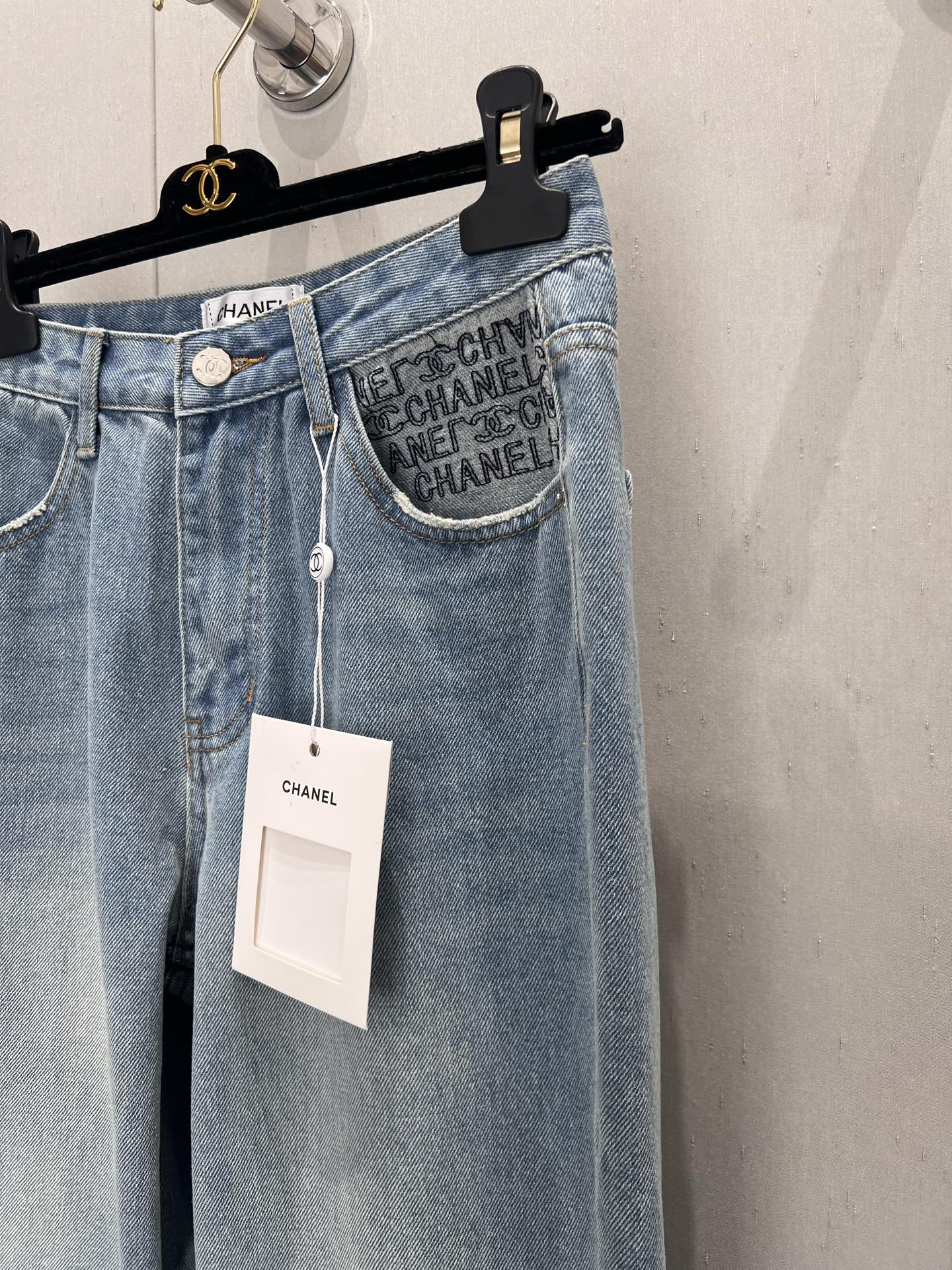 CC 25 Jeans Blue Denim Cotton