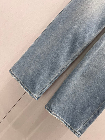 CC 25 Jeans Blue Denim Cotton