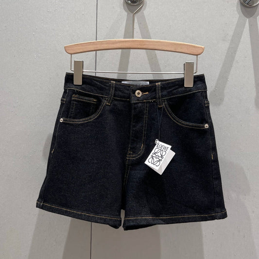 Loewe 25 Short Black Cotton 220662
