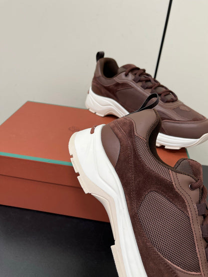 LP Cairn Walk Sneaker Eterna Cotto Calfskin and Fabric 210920